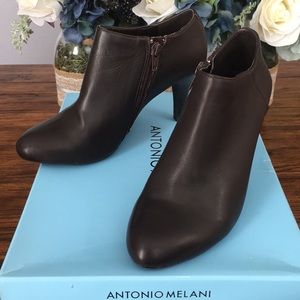 Antonio Melani Brown Booties size 6
